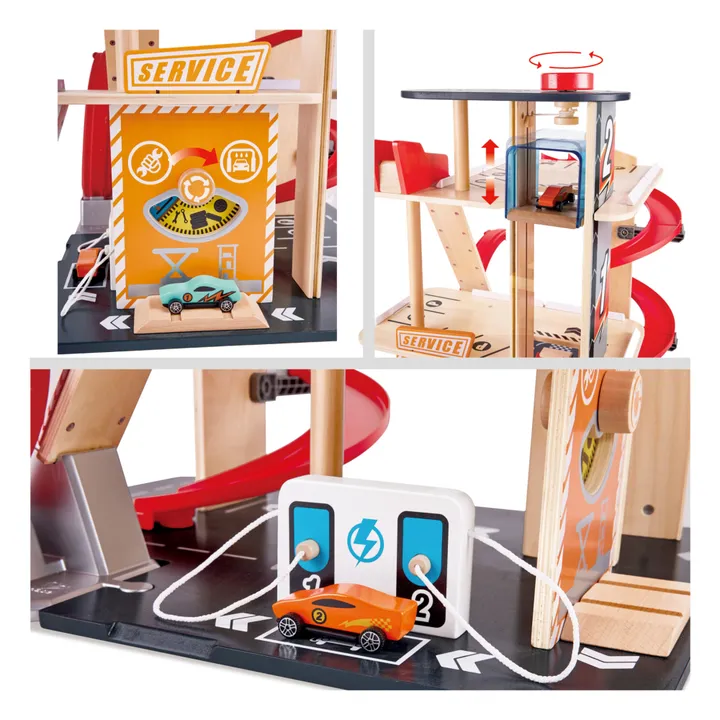 Garage med loop, Hape