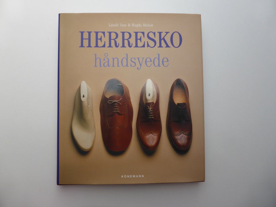 Herresko - håndsyede Lásló Vass 