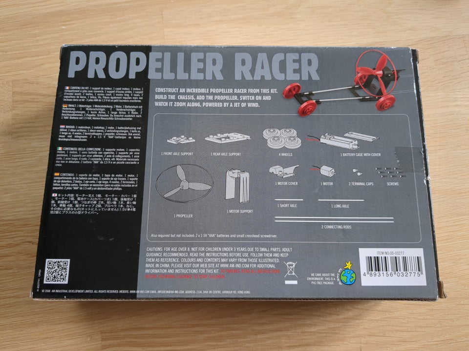 Andet legetøj, Pe, Propeller racer