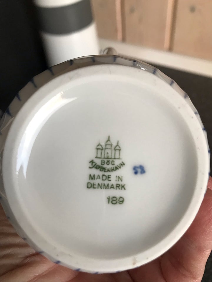 Porcelæn Flødekande Empire