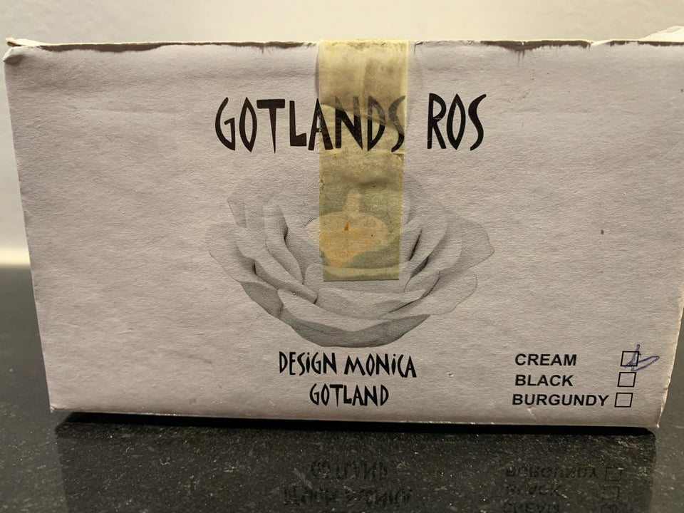 Keramik Gotland rose