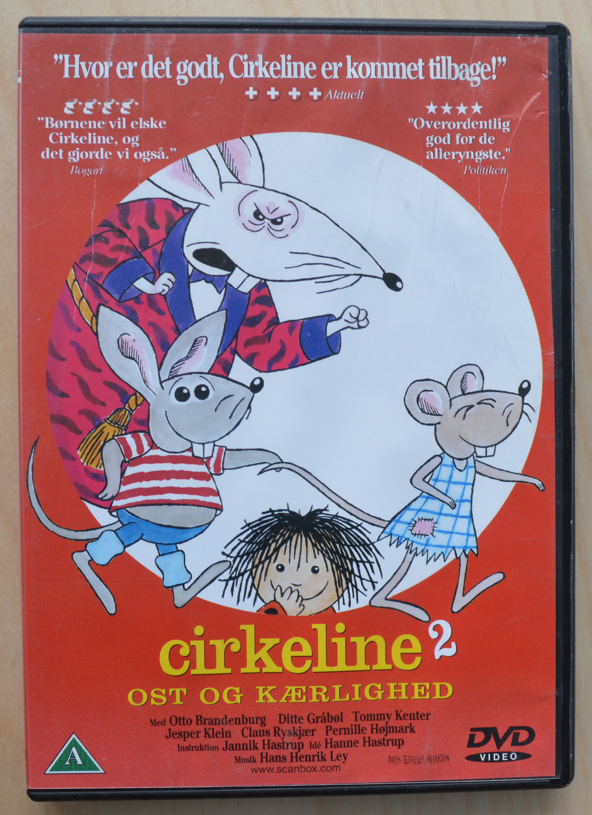 Cirkeline ost og kærlighed DVD