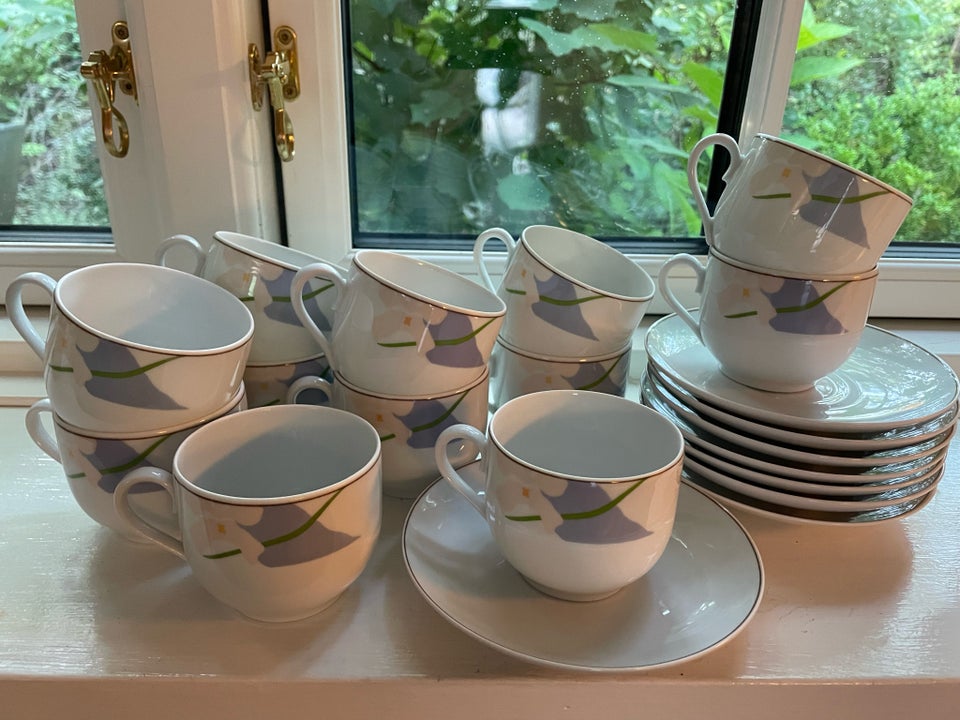 Porcelæn Kaffesæt