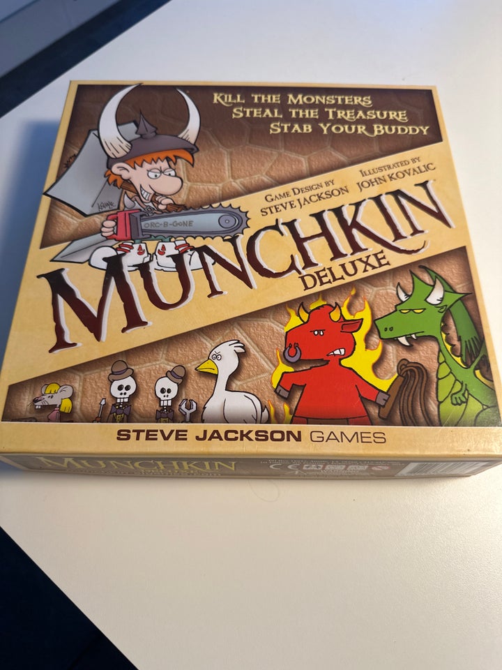 Munchkin deluxe, brætspil