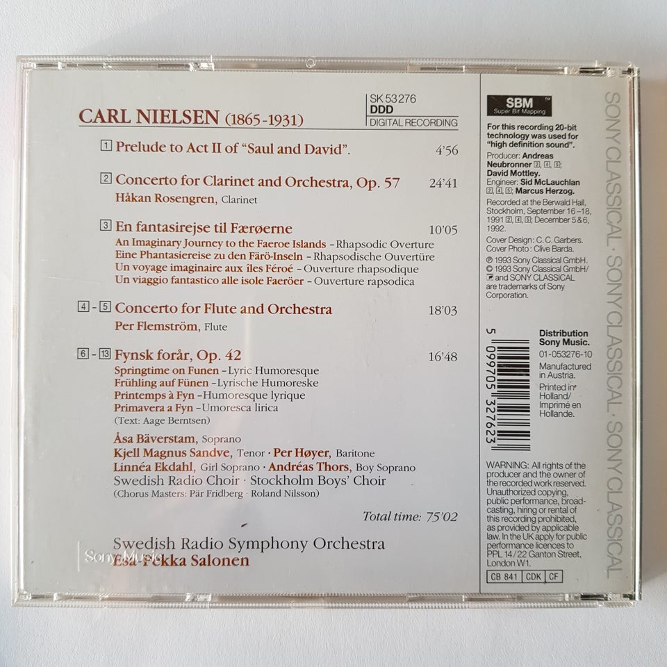 Carl Nielsen: Nielsen Flute /