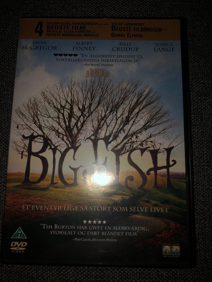 Big fish, DVD, andet