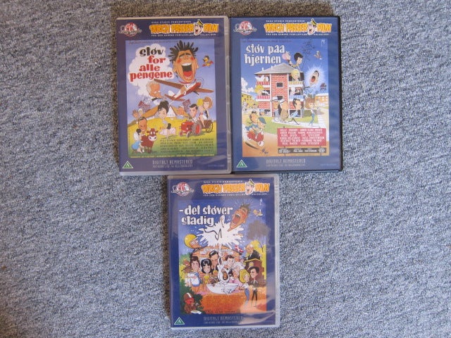 Danske film, DVD, komedie