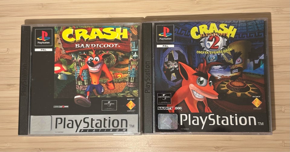 Crash 1 + 2 PS action