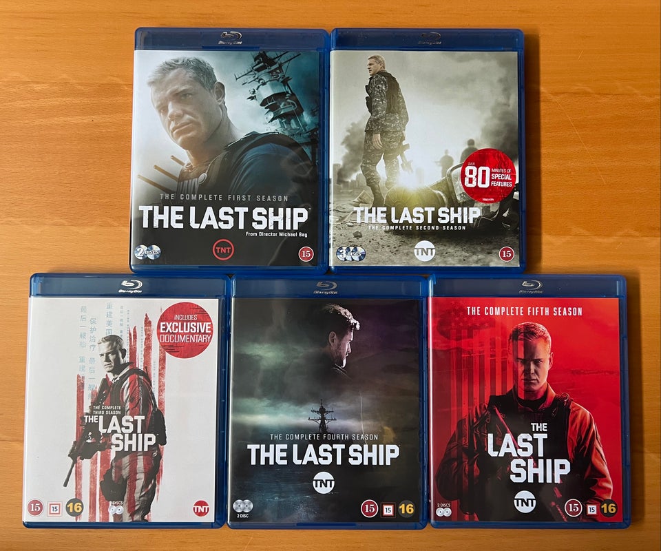 The Last Ship, sæson 1-5, Blu-ray