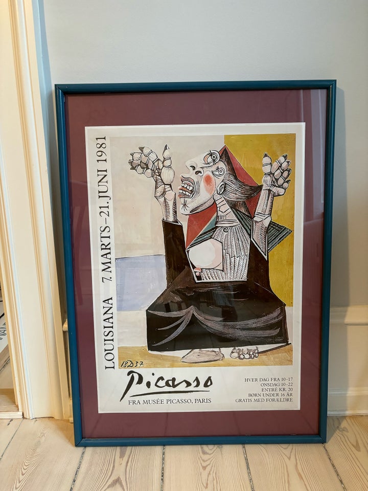 Original plakat, Picasso, b: 50 h: