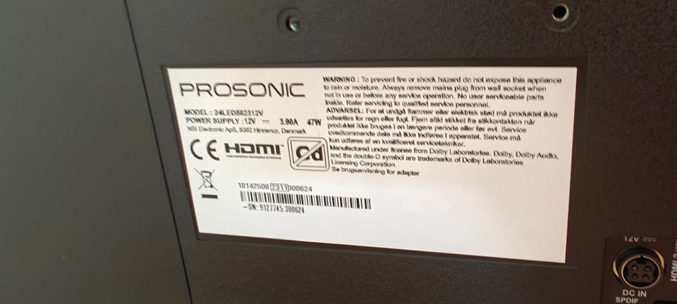 LED, Prosonic, 24"