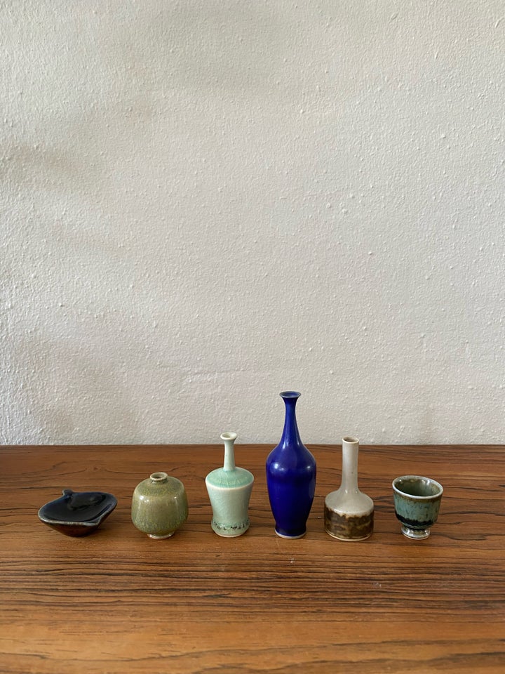 Keramik Miniature vaser og skåle