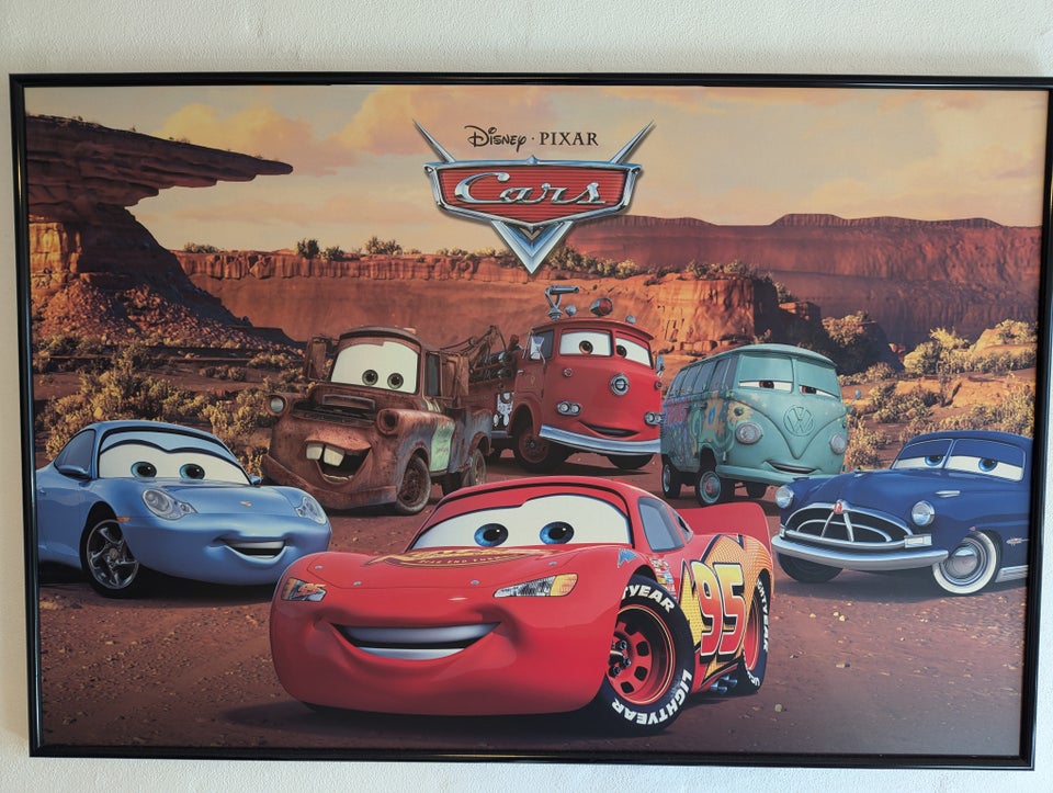 Plakat, Disney, motiv: Cars