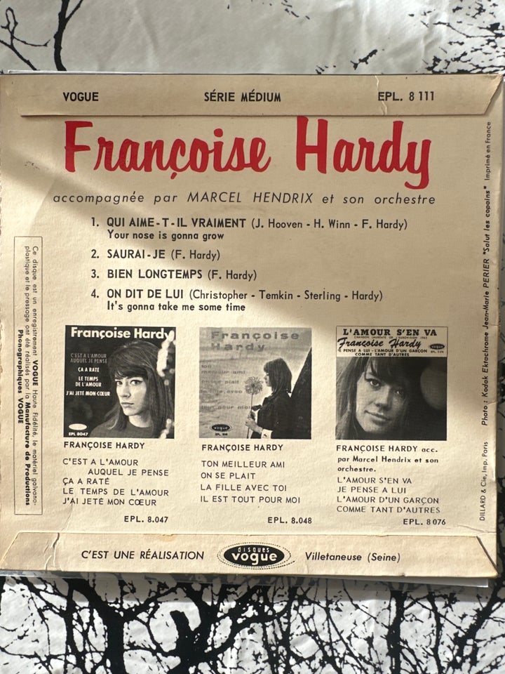 EP, Francoise Hardy