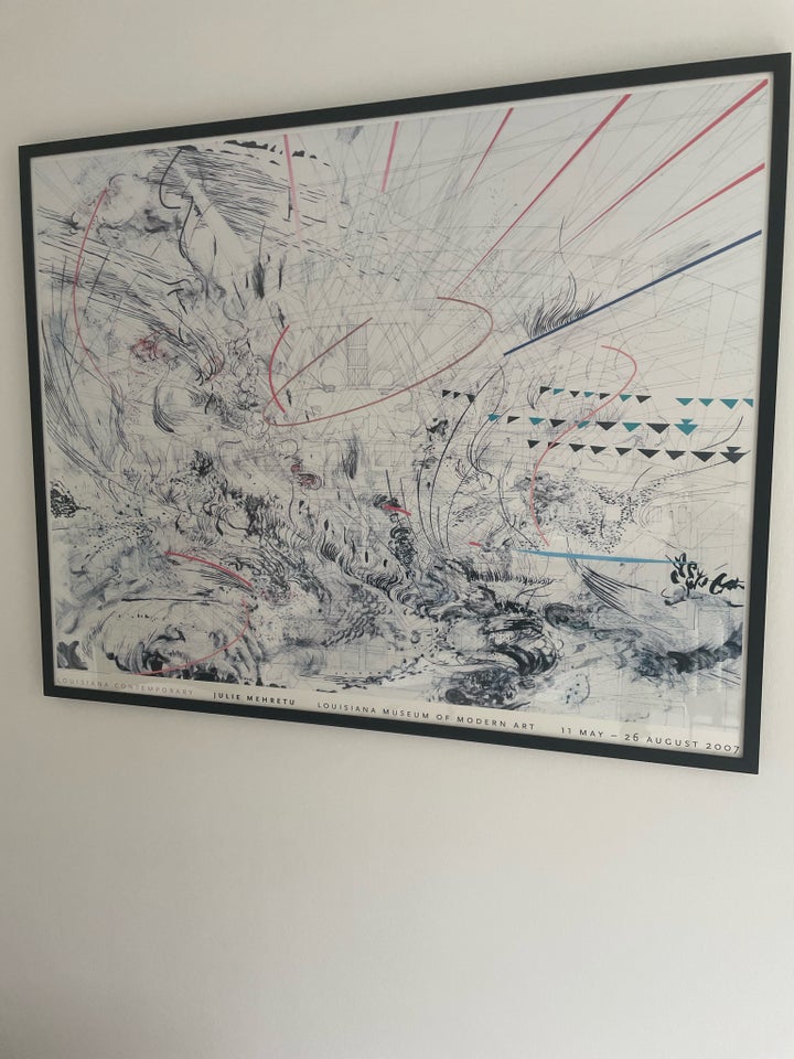 Plakat, Julie Mehretu, b: 129 h: 103