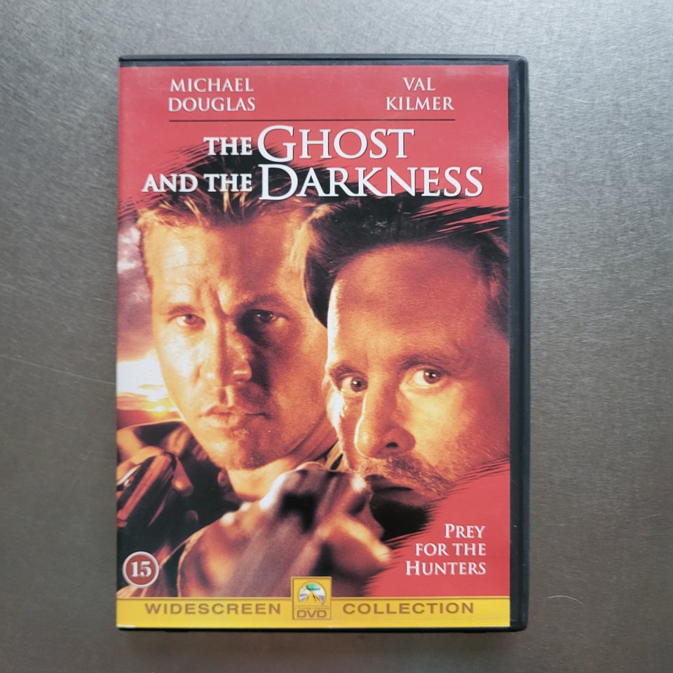 The ghost and the darkness, DVD,