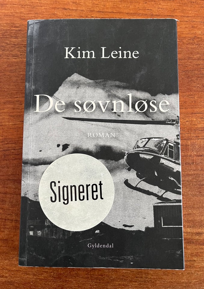 Kim Leine De Søvnløse (signeret