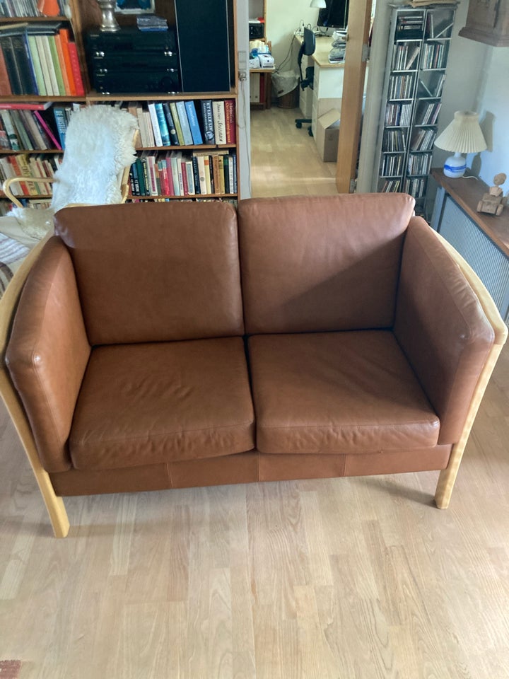 Sofa læder 2 pers