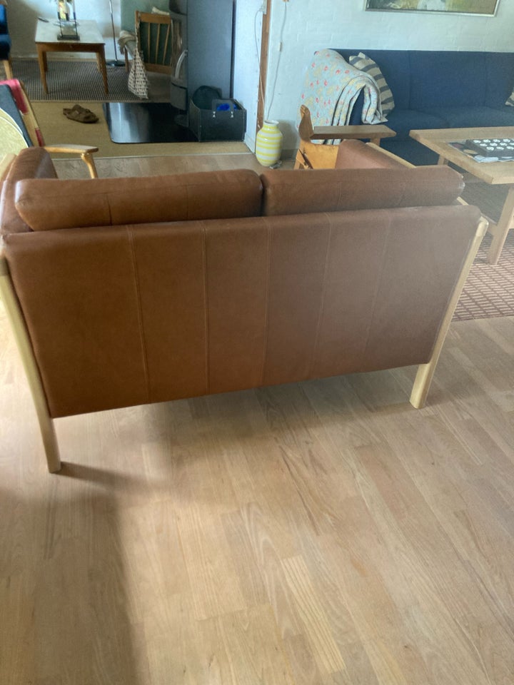 Sofa læder 2 pers