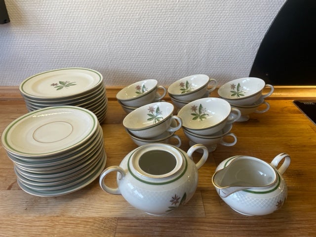 Porcelæn, Kaffestel m.v., W.J.S.