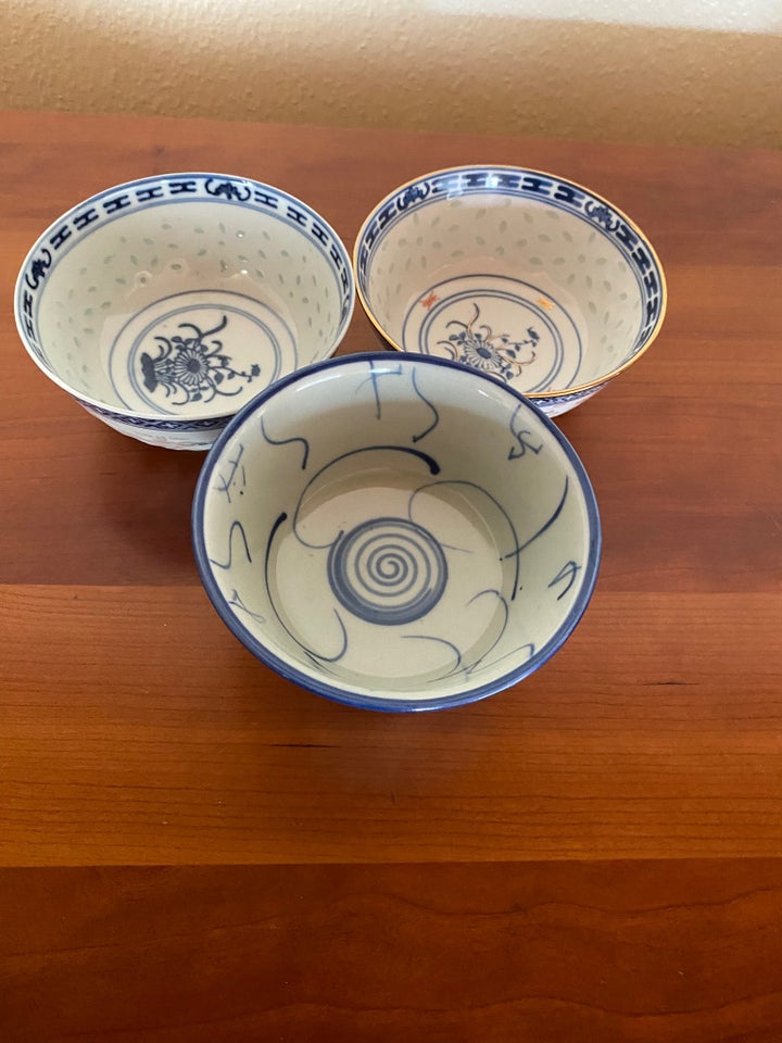 Porcelæn Skåle Made in CHINA
