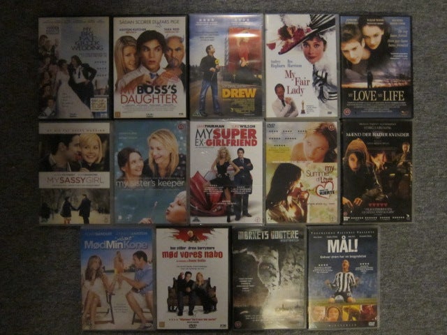 M2, DVD, andet