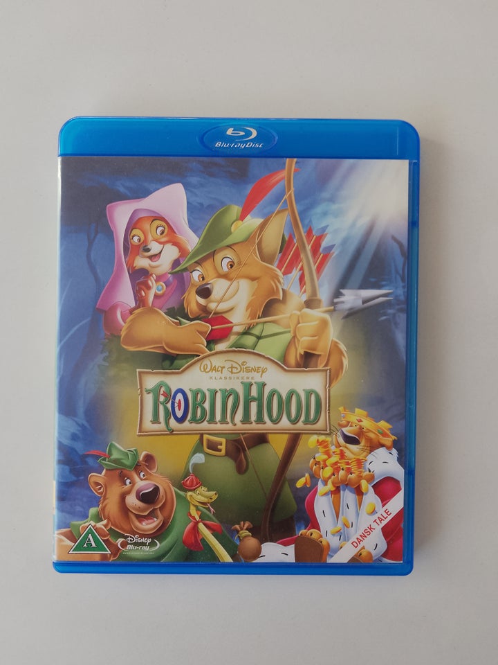 Robin Hood, Blu-ray, tegnefilm