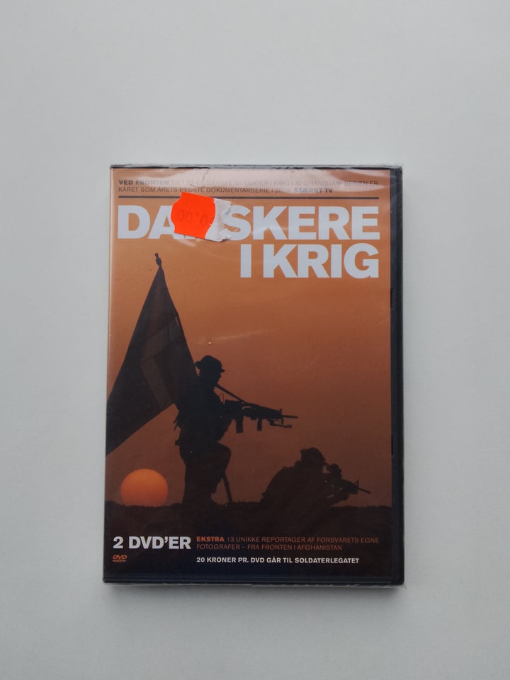 (NY) Danskere i krig, DVD,