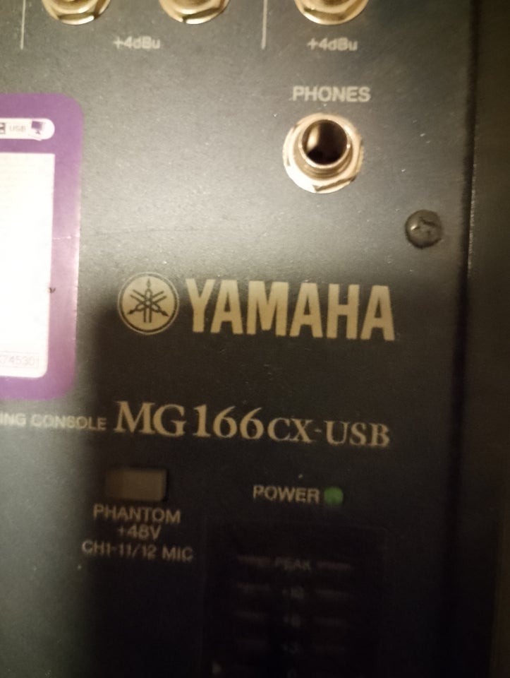 PA anlæg The Box/Yamaha