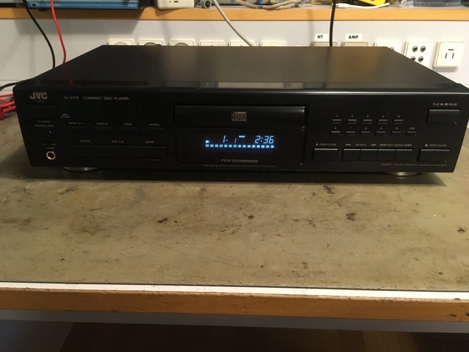 CD afspiller, JVC, Xl-V174