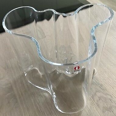 Vase Klar glas vase Littala