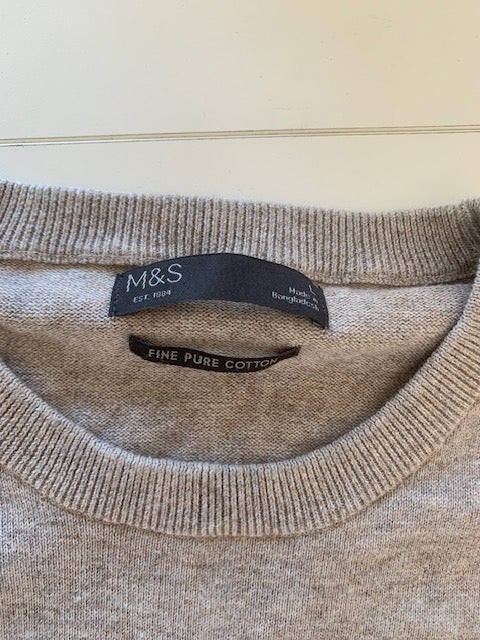 Sweatshirt, M/S, str. L