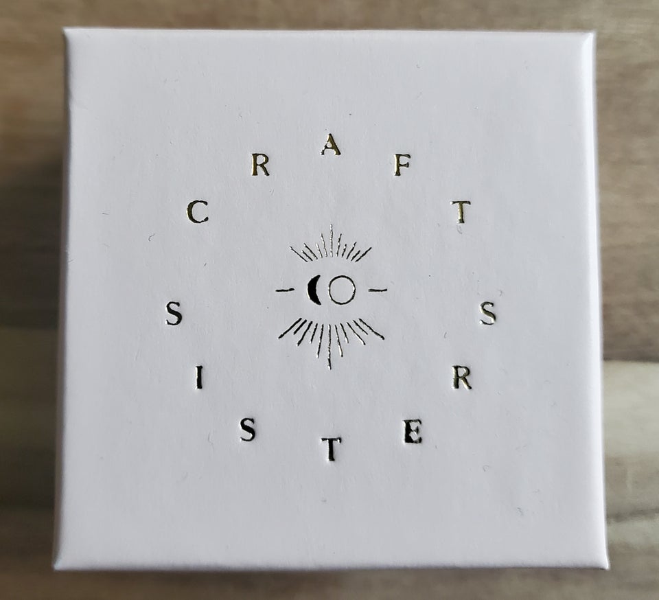 Øreringe forgyldt Craft Sisters