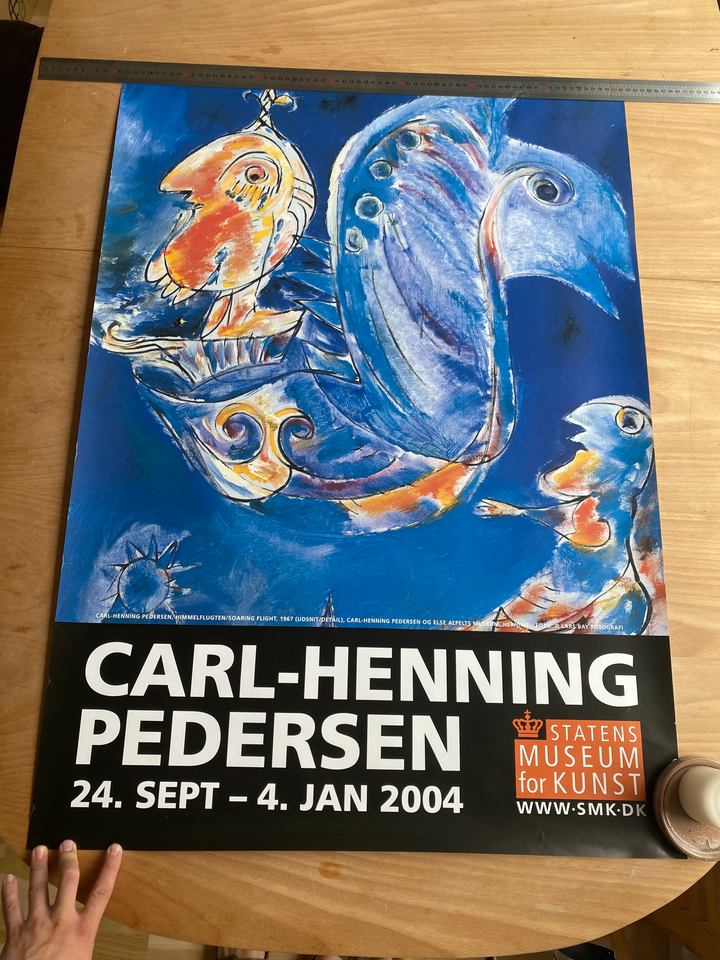 Plakat Carl-Henning Pedersen