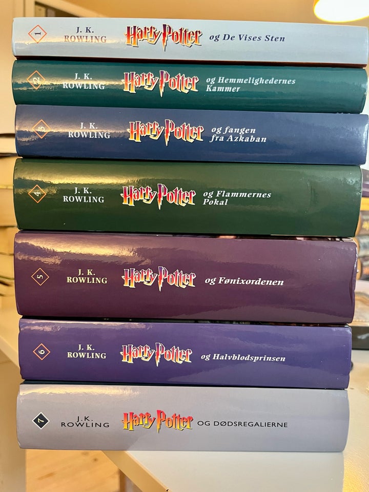 Harry Potter 1-7, J. K. Rowling,