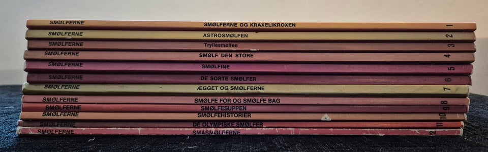 Smølferne 1-12, Peyo, Tegneserie