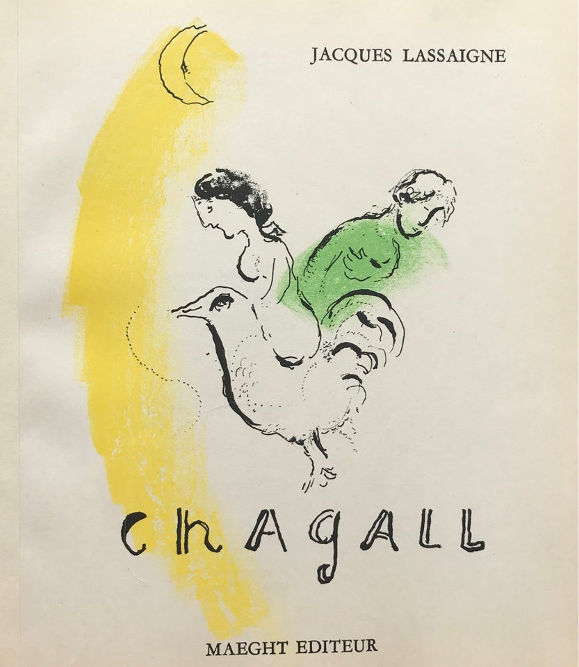 Litografi Chagall motiv: