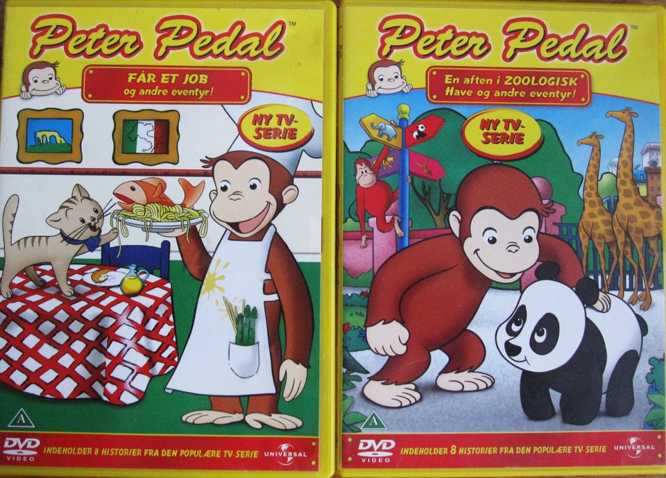 Peter Pedal - 9 DVD film, DVD,