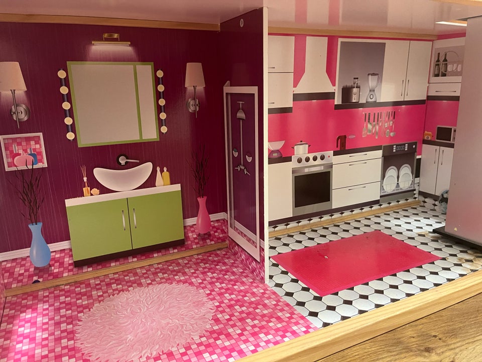 Dukkehus, Retro Barbie 3 etage