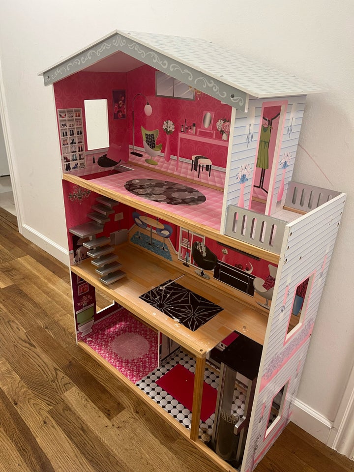 Dukkehus, Retro Barbie 3 etage