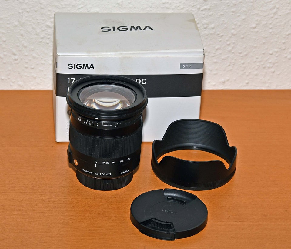 zoom Sigma 17-70mm f28-40 DC OS