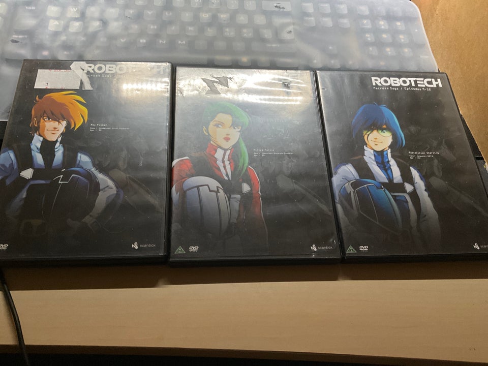 Robotech Ep 1 - 12, DVD, animation