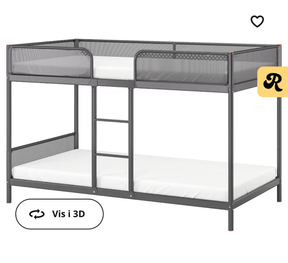 Køjeseng Tuffing IKEA b: 96 l: 207