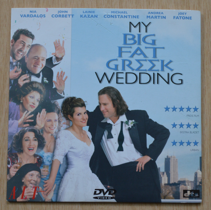 My big fat greek wedding, DVD,