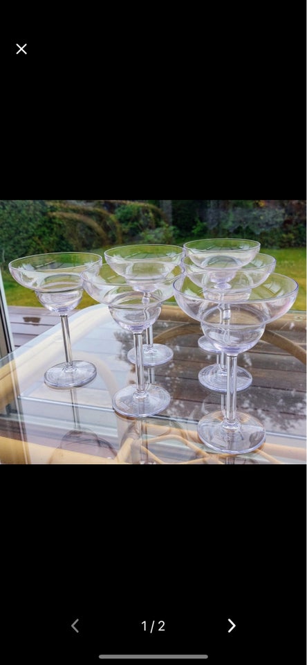 Plastik Bodum margarita glas