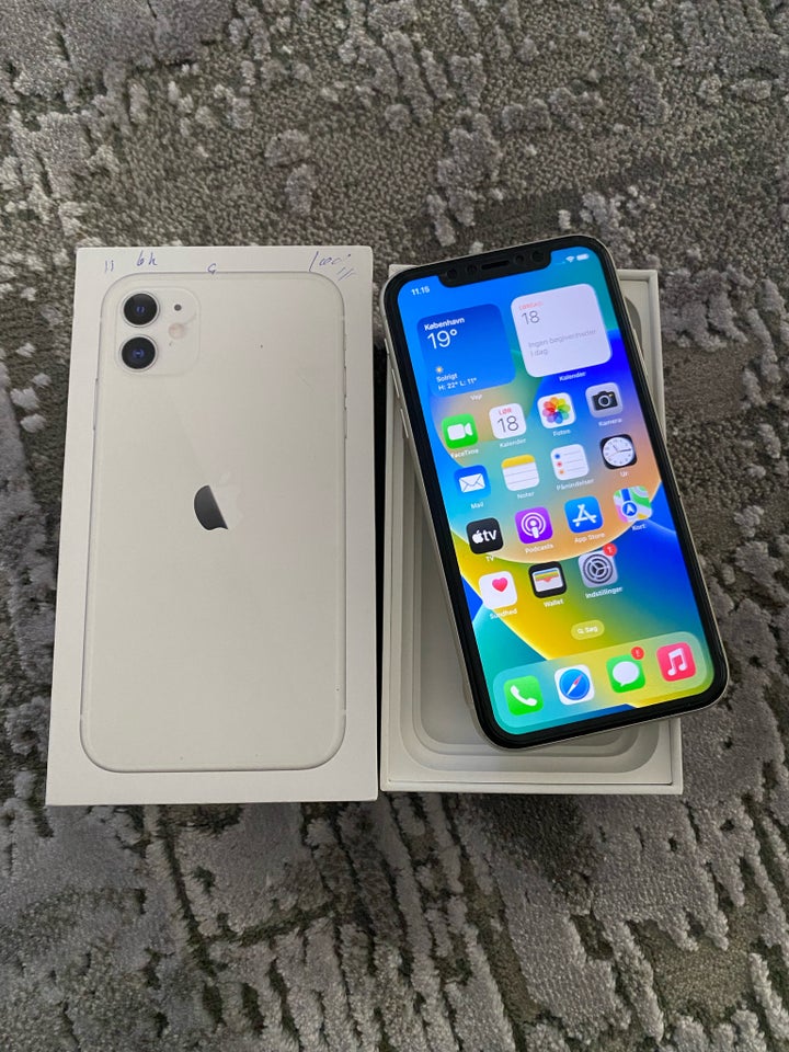 iPhone 11 64 GB hvid