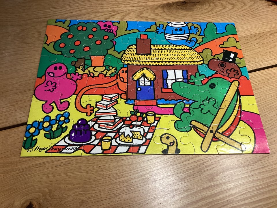 Puslespil, Mr. Men puslespil med 50