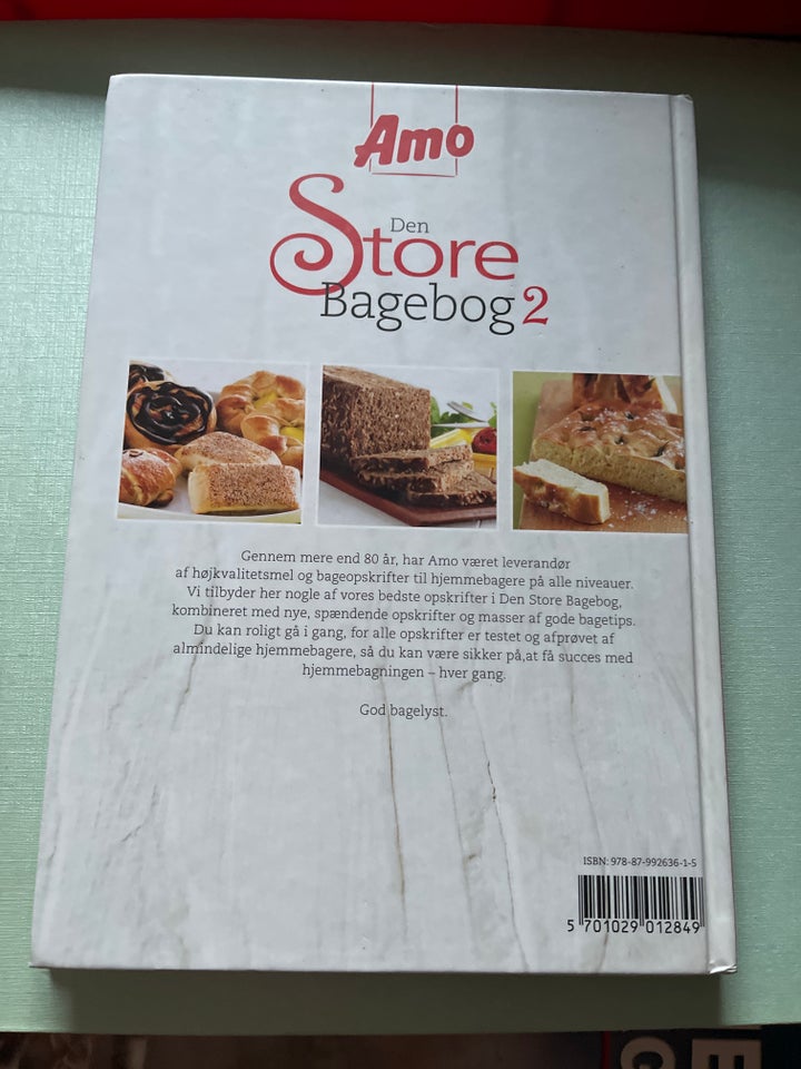 Den store bagebog 2, AMO, emne: mad