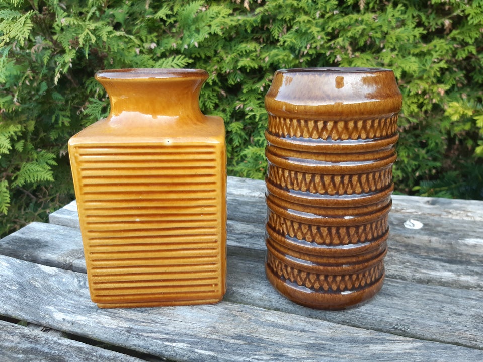 Keramik Vaser brune