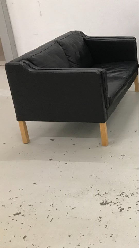 Sofa, læder, 2 pers.